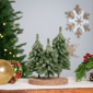 Northlight Icy Downswept Pine Trio of Trees Christmas Décor - image 1