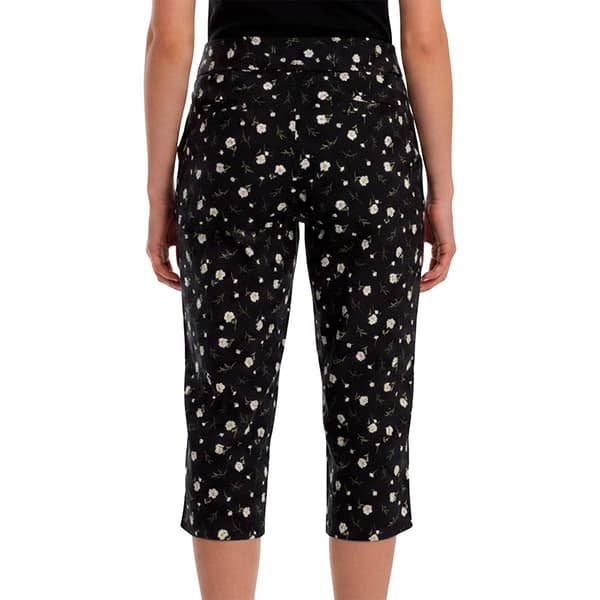 Petite Briggs Millennium Floral Daisy X-Hem Capris
