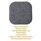 Sweet Home Collection Broadway No Slip Back Chair Pad Cushion - image 3