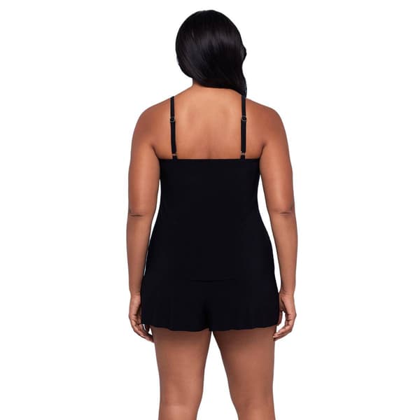 Womens Swimshaper Confetti Dot Ombre Swimsuit Romper