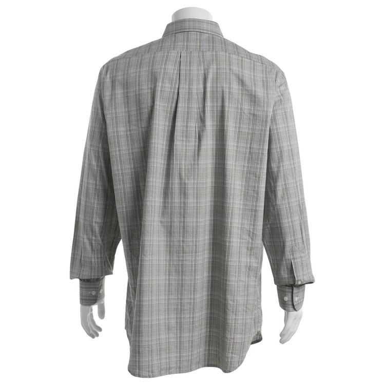Mens Big & Tall Preswick & Moore® Stretch Dress Shirt - Green