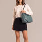 American Leather Co. Quincy Leaf Zip-Top Hobo - image 4