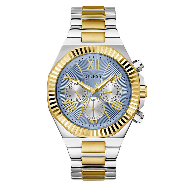 Mens Guess Two-Tone Multi-Function Watch - GW0703G3 - image 