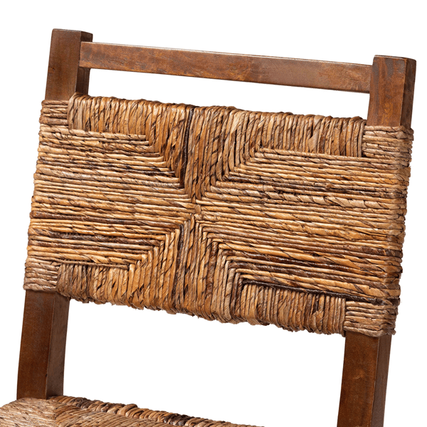 bali & pari 2pc. Cordoba Bohemian Seagrass Counter Stool Set