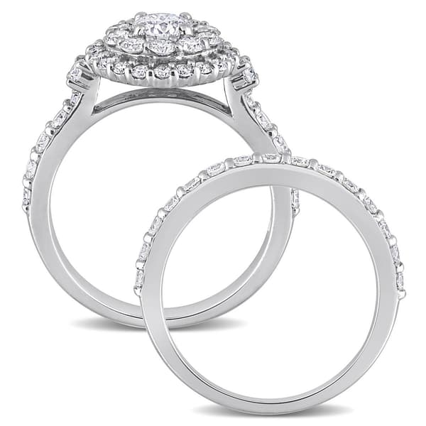 Eternally Yours 14kt. Gold 1 3/4ctw Lab Grown Diamond Ring Set