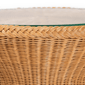 bali & pari Nina Bohemian Light Honey Braided Rattan End Table - image 2