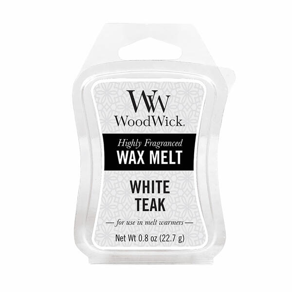 WoodWick&#40;R&#41; 3oz. Wax Melts White Teak - image 