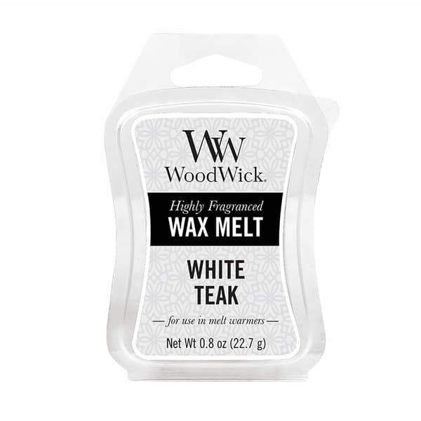 WoodWick&#40;R&#41; 3oz. Wax Melts White Teak - image 