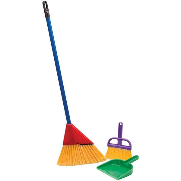 Schylling Basic Fun Children&#39;s Broom Set - image 