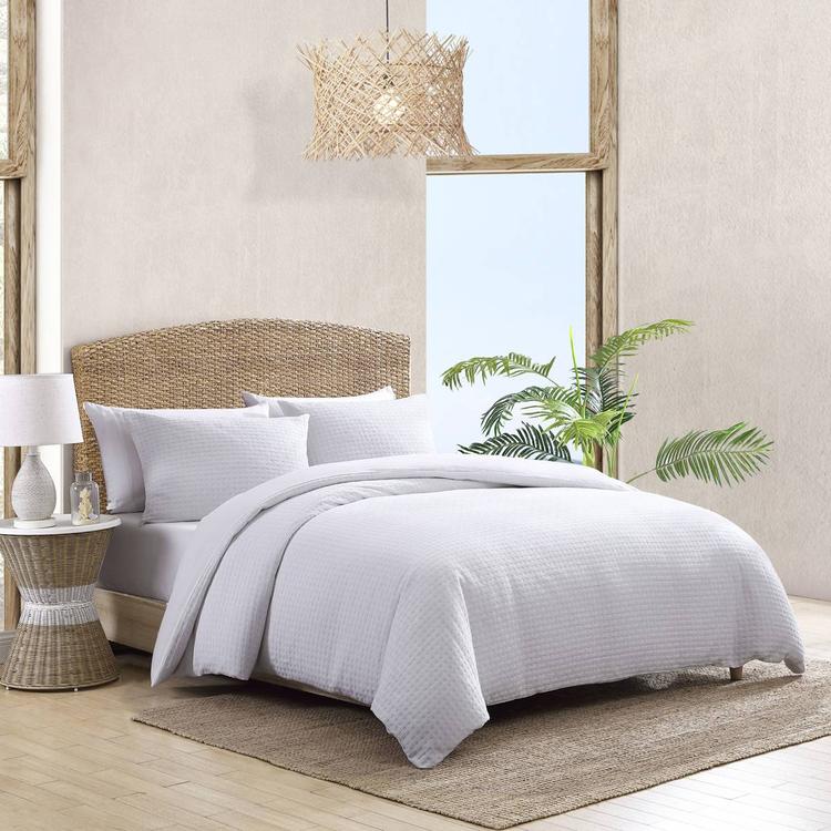 Tommy Bahama Basketweave Cotton Duvet Set