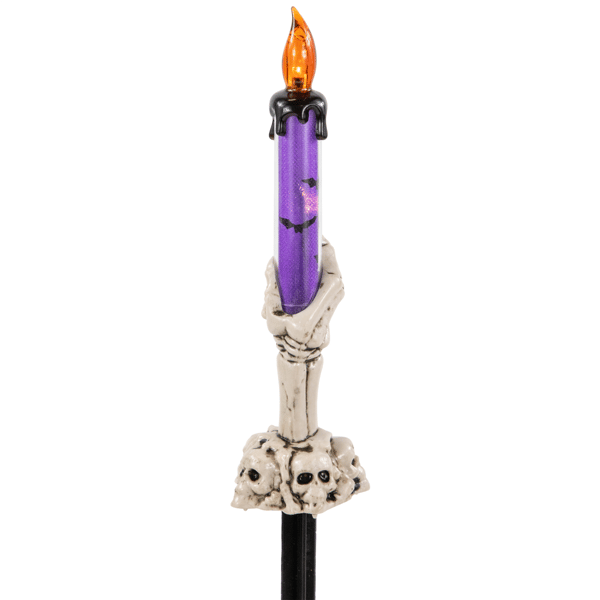 Northlight LED Lighted Skeleton Candle Halloween Décor - Set of 6