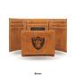 Mens NFL Oakland Raiders Faux Leather Trifold Wallet - image 3