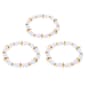 Ashley Cooper(tm) 3pc. Beaded Stretch bracelet Set - image 1