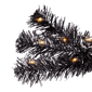 Northlight 3ft. Pre-Lit Artificial Black Tinsel Halloween Tree - image 5