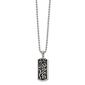 Mens Gentlemen's Classics&#40;tm&#41; Steel Enameled Dog Tag Necklace - image 1