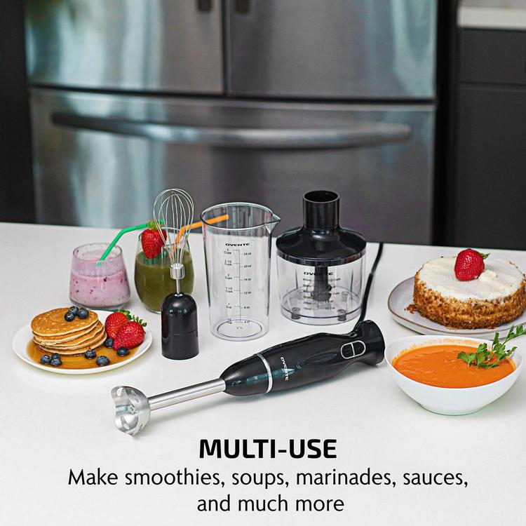 Ovente Immersion Electric 2-Speed Hand Blender