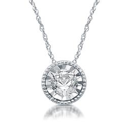 Diamond Classics(tm) 1/4ctw. Diamond Pendant Necklace