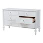 Baxton Studio Callison Spindle 6-Drawer Farmhouse Dresser - image 3