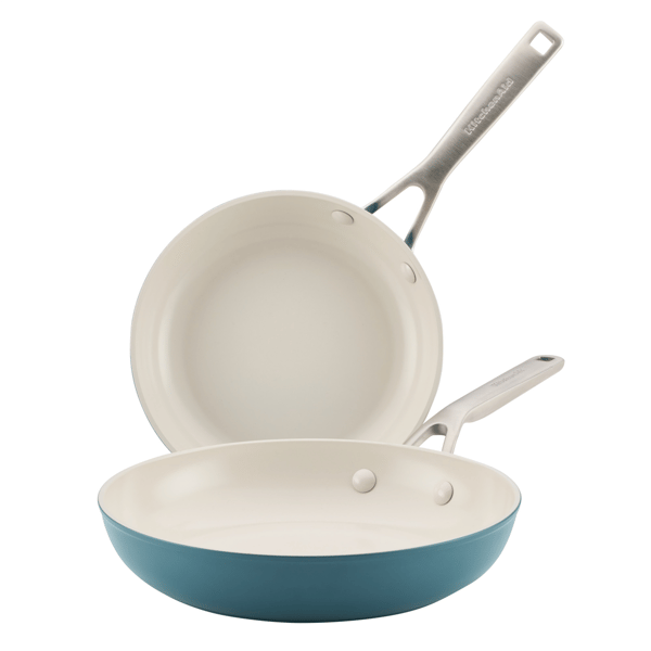 KitchenAid Hard-Anodized 2pc. Ceramic Induction Skillet Set - image 