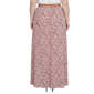 Plus Size NY Collection Belt Waist Dot Chiffon Maxi Skirt - image 2