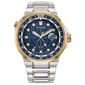 Mens Citizen&#40;R&#41; Endeavor Blue Dial Two-Tone Watch - BJ7144-52L - image 1