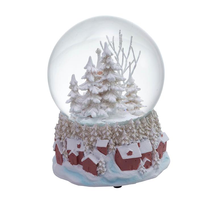 Kurt S. Adler Musical Church Snowglobe