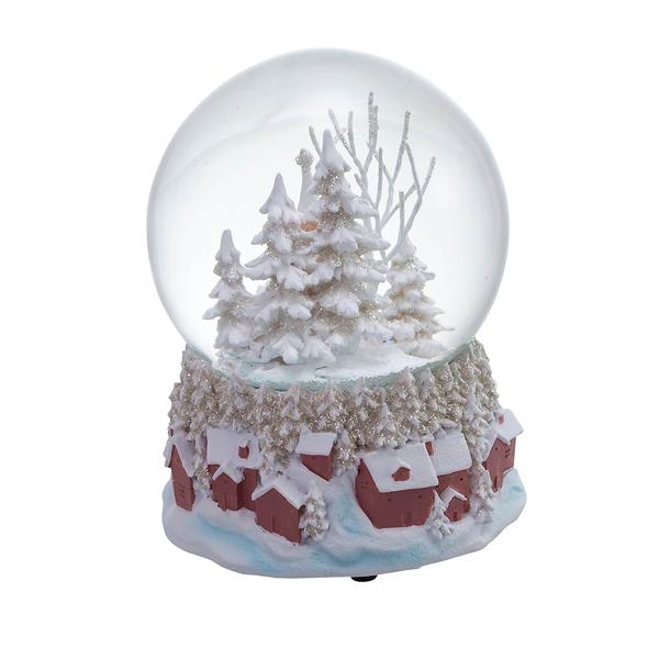 Kurt S. Adler Musical Church Snowglobe