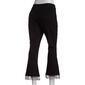 Womens Nanette Lepore Bead Fringe Trim Cropped Ponte Pant - image 2