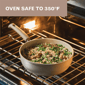 Farberware TrueCook 3.5qrt. Ceramic Plus Induction Chef''s Pan - image 7