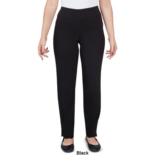 Petite Hearts of Palm Essentials Tech Pants with Hem Detail