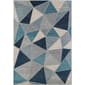 Rugs America(tm) Kaia Indigo Blue Geometric Contemporary Area Rug - image 1