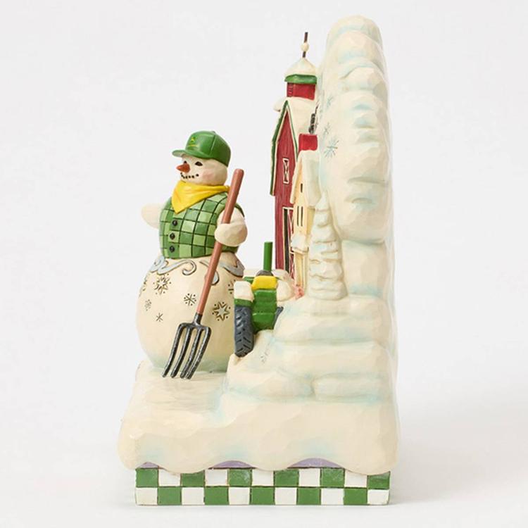 Jim Shore Heartwood Creek Snowman Scene Christmas Figurine