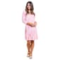 Petite NY Collection Short Sleeve Jacquard Pintuck Shift Dress - image 1