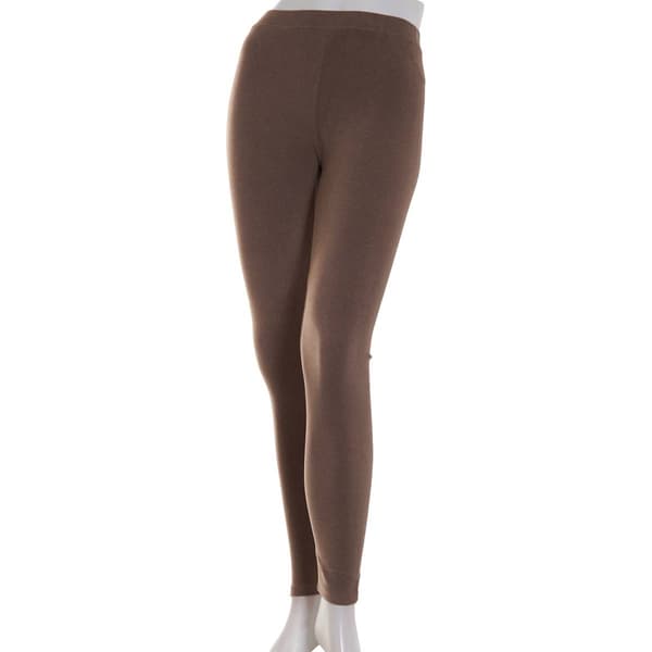 Juniors Poof! Brushed Heather Leggings - image 