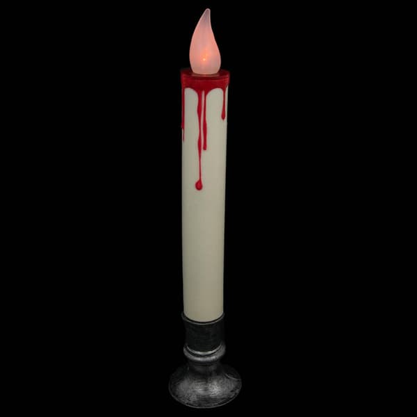 Brite Star 9in. LED Halloween Candle Lamp w/ Blood Effect
