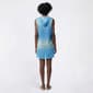 Womens J Valdi Wave Mesh Sleeveless Zip Hoodie Swim Cover Up - image 2