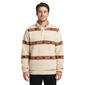 Young Mens Brooklyn Cloth(R) Arrow Stripe Sherpa Hoodie - Sand - image 1
