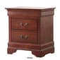 Passion Furniture Louis Philippe 2-Drawer Nightstand - image 7