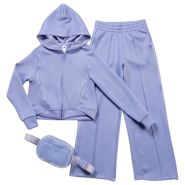 Girls (7-14) 90 Degree(R) by Reflex 3pc. Jacket w/ Wide Leg Pants - image 