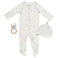 Baby Girl (NB-9M) Adley & Hudson(R) Dot Sleeper W/ Hat & Rattle - image 1