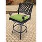 Jordan Manufacturing French Edge Text Leaf Outdoor Seat Cushion - image 2