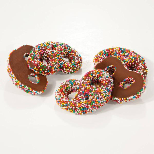Asher''s Chocolate Co Mini Pretzels with Nonpareils - image 