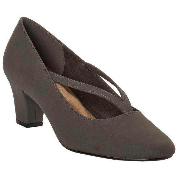 Womens Easy Street Culver Suede Heels - image 