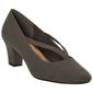 Womens Easy Street Culver Suede Heels - image 1