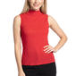 Womens NY Collection Sleeveless Mock Neck Mesh Line Rhineston - image 1