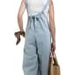 Womens MNK Sleeveless Denim Jumpsuit - image 3