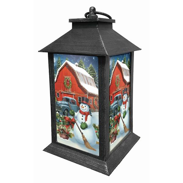 Briarwood Lane Holiday Barn Lantern - image 