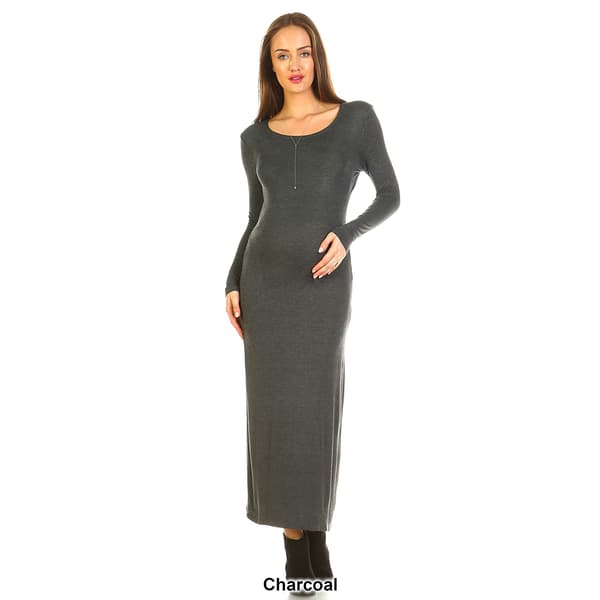 Womens White Mark Penelope Maternity Maxi Dress