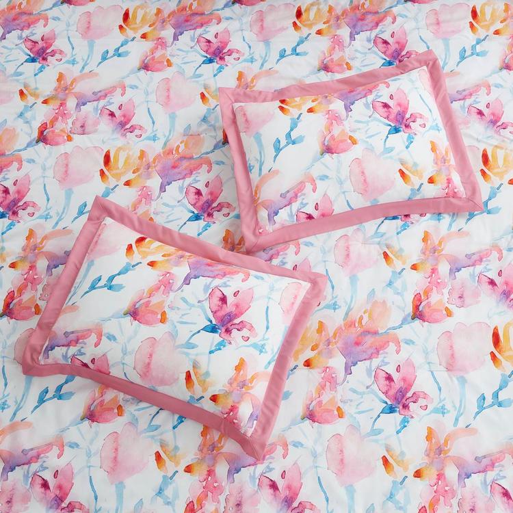 Sweet Home Collection Melrose 7pc. Floral Bed In A Bag Comforter