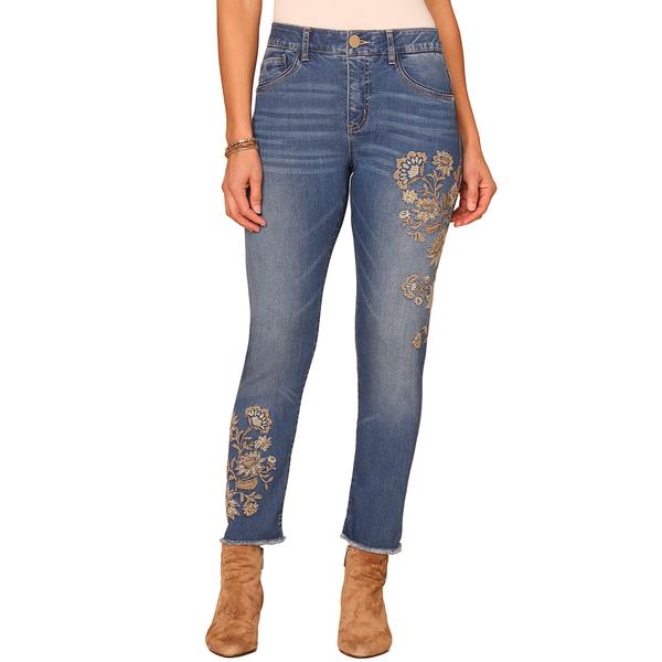 Womens Democracy Absolution(R) High Rise Floral Skinny Jeans - image 